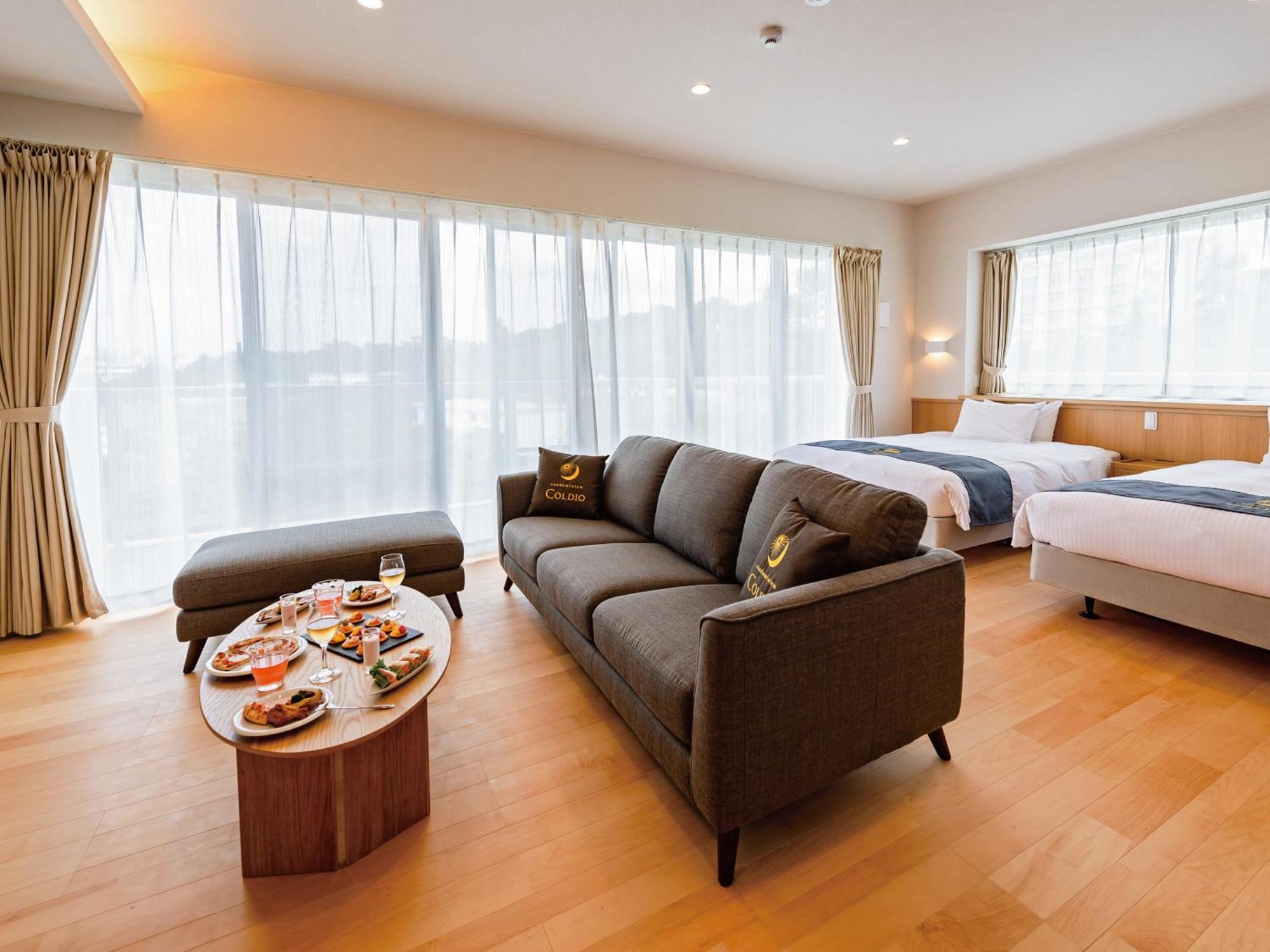 Private Condo Chatan Jagaru By Coldio Premium Экстерьер фото